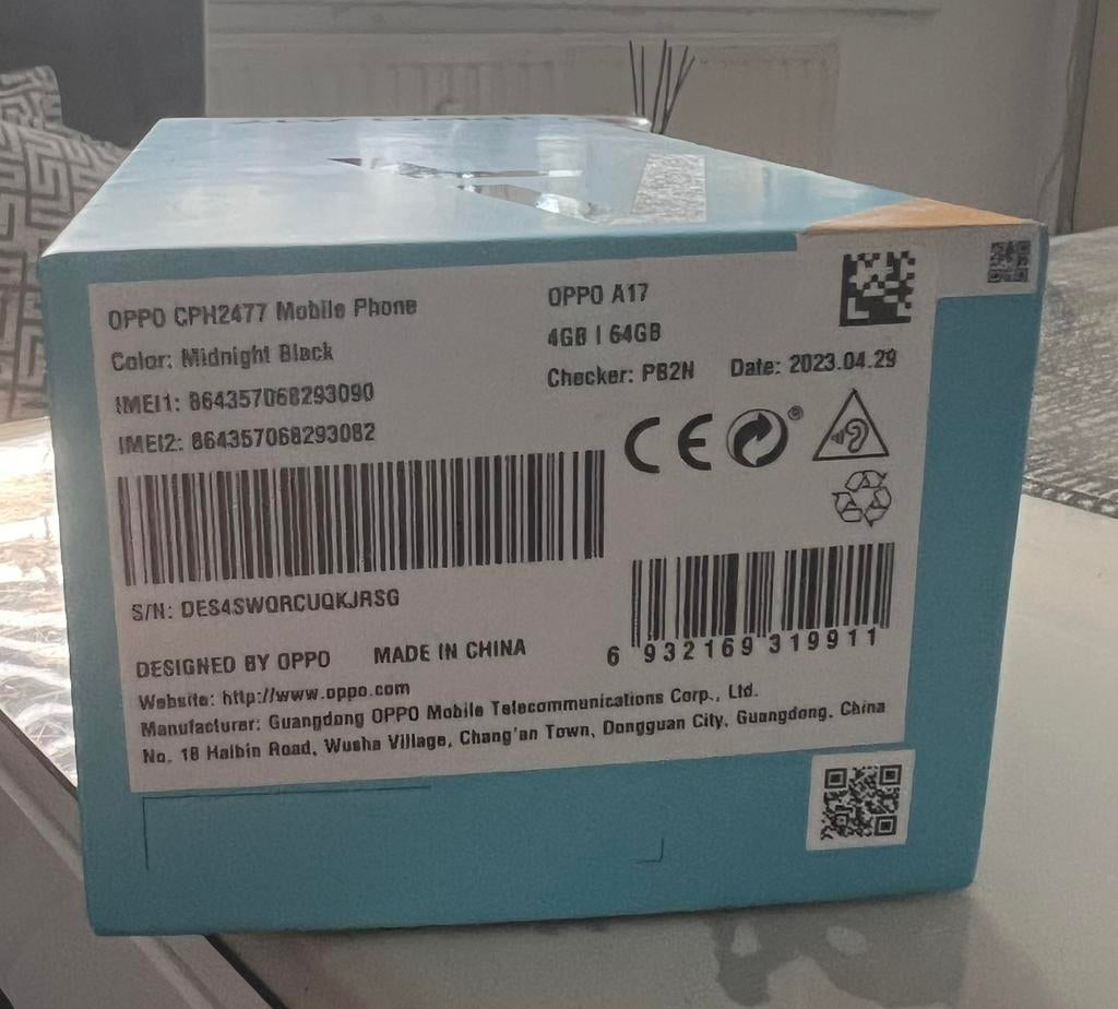 Gsm oppo A17, Ophalen of Verzenden, Zo goed als nieuw