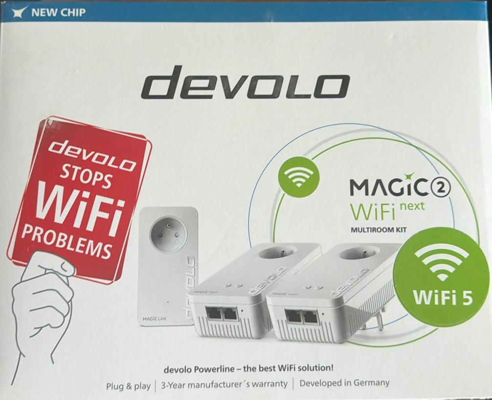 Devolo Magic 2  wifi 5 (3x), Ophalen, Zo goed als nieuw