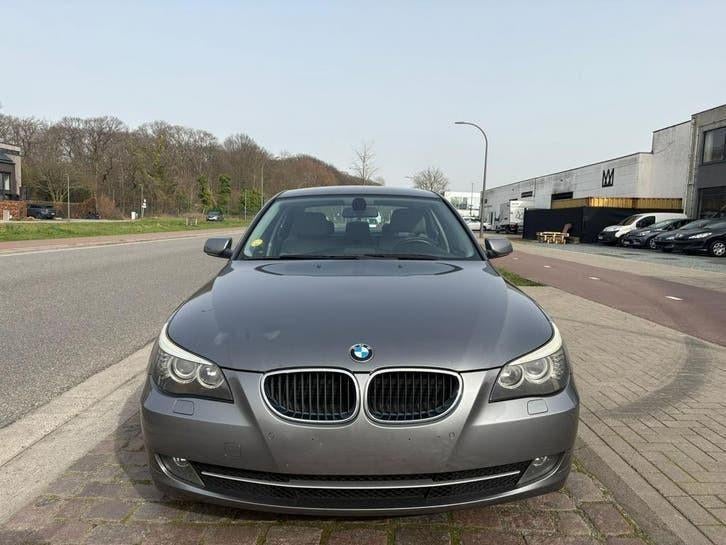 BMW 520D | 206 Dkm |Diesel | 2008 |Automaat|Export Of handel, Autos, Entreprise, Entretenue par le concessionnaire, Noir, 5 portes