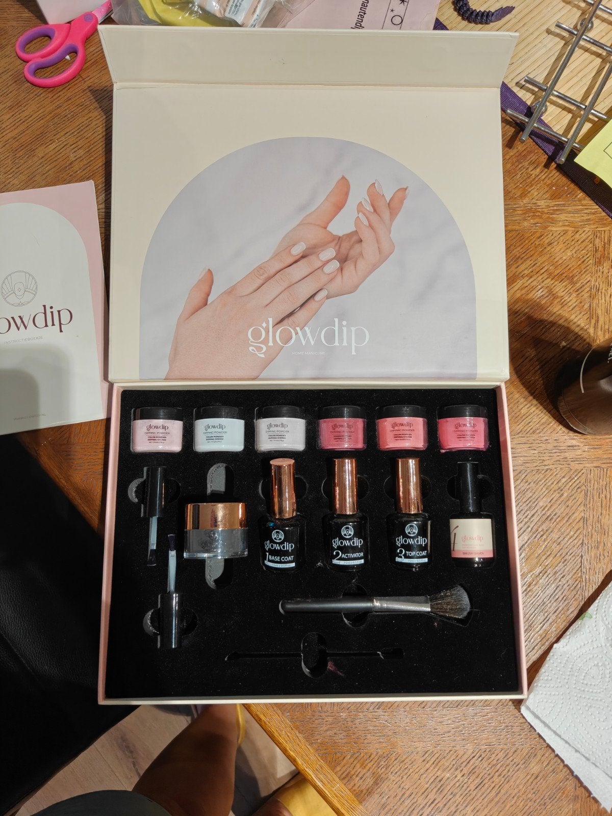 Glowdip Home manicure, Ophalen of Verzenden