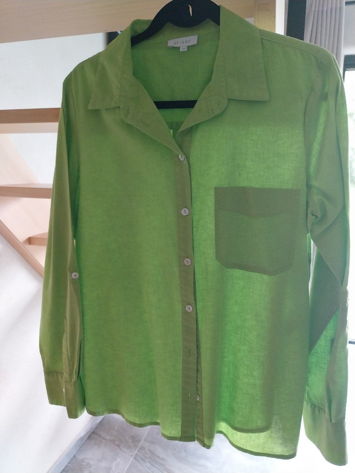 chemisier vert BEL&BO taille 40, Vêtements | Femmes, Enlèvement ou Envoi, Taille 38/40 (M)