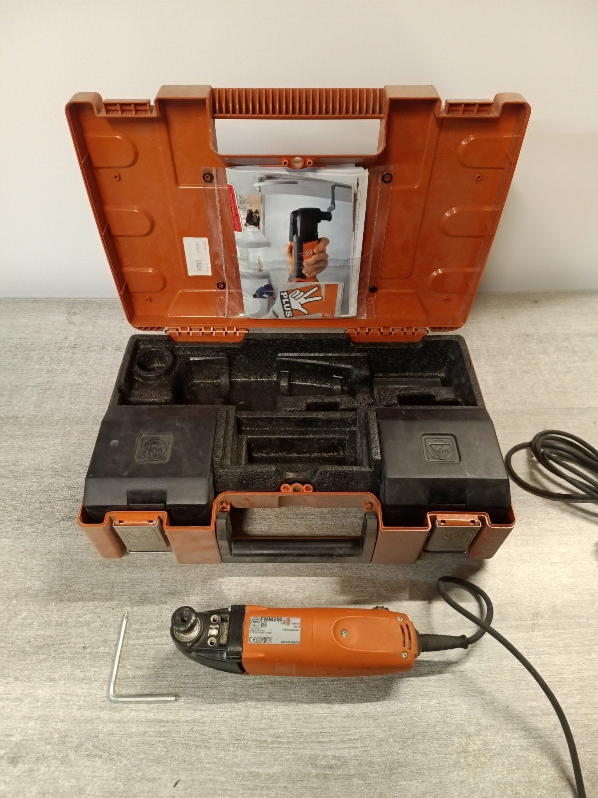 Fein MultiMaster Start FMM 250 Multitool in koffer, Enlèvement, Utilisé, Autres types