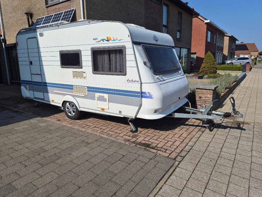 Caravan Hobby Exclusive 440, Dwarsbed, Treinzit, Particulier, 4 tot 5 meter