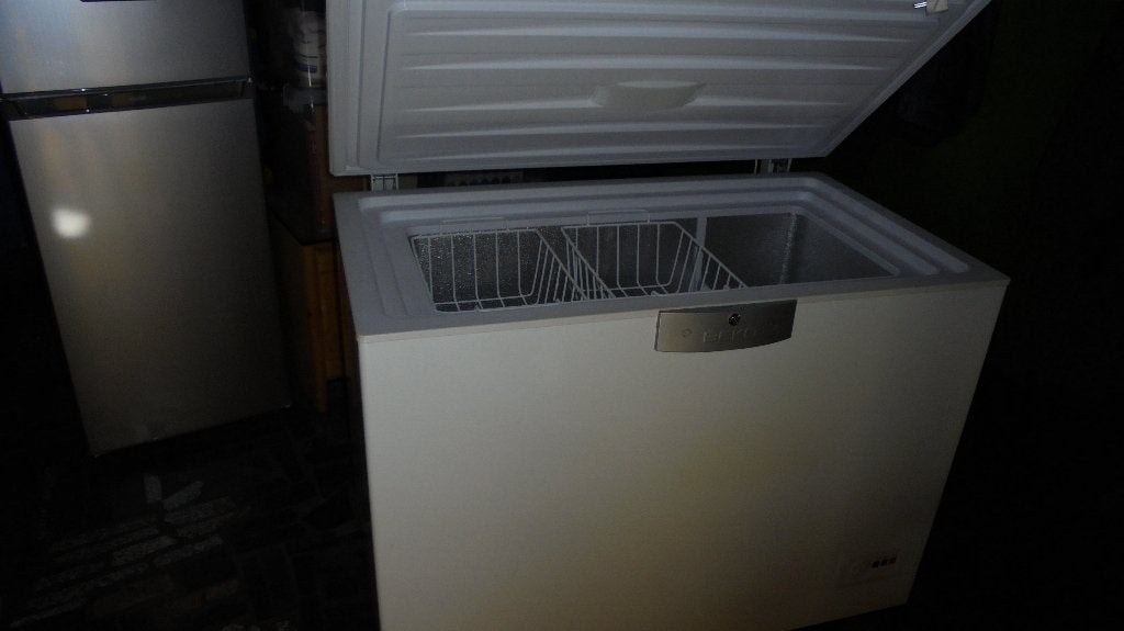 diepvriezer diepvries koffer BEKO, Ophalen, Gebruikt, 100 tot 150 cm, Wit