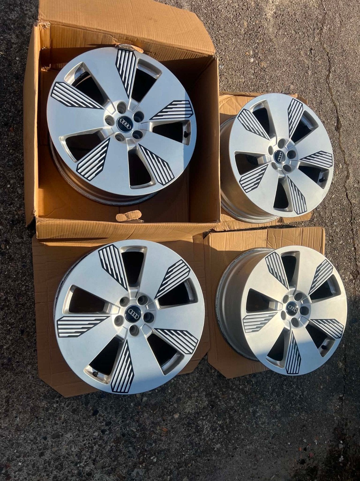 19 inch Originele Audi Velgen, Auto-onderdelen, Banden en Velgen, Ophalen of Verzenden, 19 inch, Velg(en)