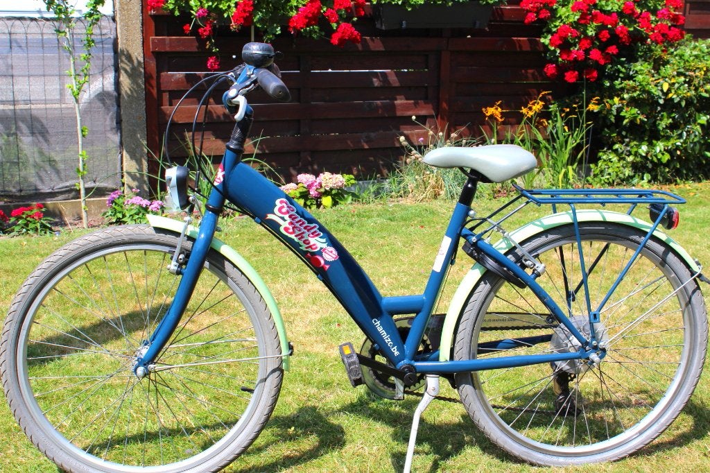 Mooie 24 inch BikeFunKids meisjesfiets - 6 speed, Ophalen, 24 inch, Velgrem, Versnellingen