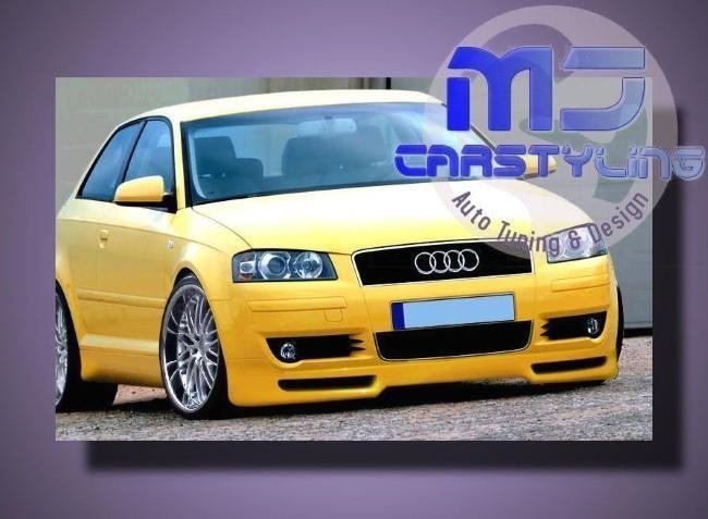 Audi A3 8P - Voorbumper spoiler, Ophalen of Verzenden