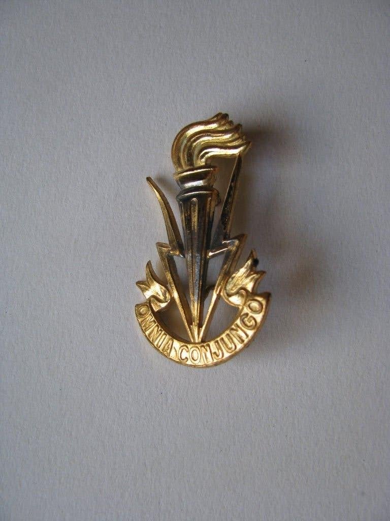 Insigne transmission belge-original, Envoi