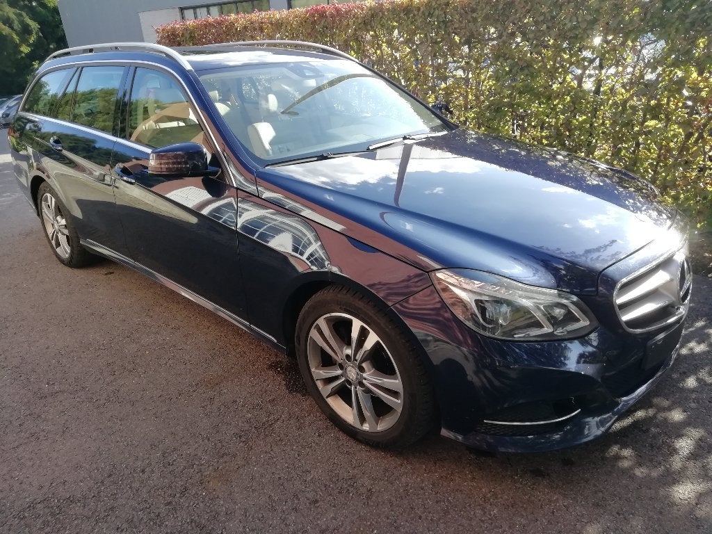 mercedes E 200   cdi combi  schade Bwjaar 2015, Autos, Cuir, Euro 5, Automatique, Particulier