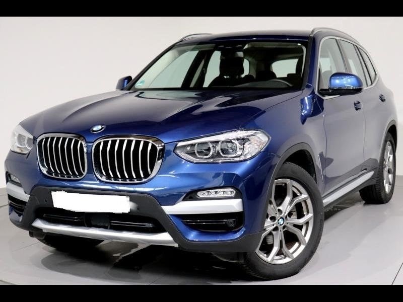 BMW X3 xDrive20d 190ch automatique 06/2019. 162.000 km, Autos, Achat, Euro 6, Entretenue par le concessionnaire, Noir