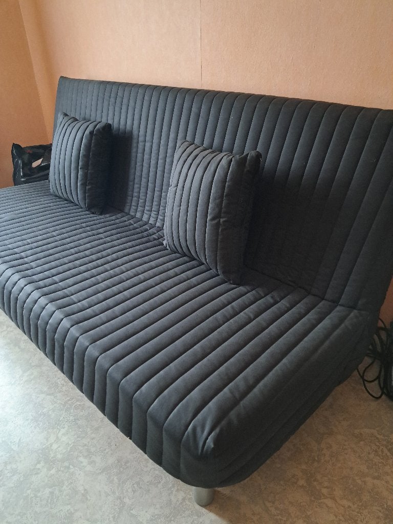 Zetelbed, Huis en Inrichting, Ophalen, Tweepersoons, 140 cm, Zo goed als nieuw