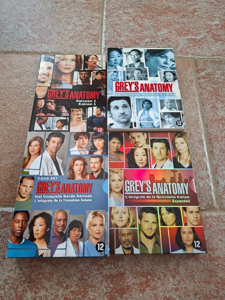 Grey's anatomy seizoen 1 tem 4, Cd's en Dvd's, Ophalen, Nederlands, Seizoen 1, Gebruikt