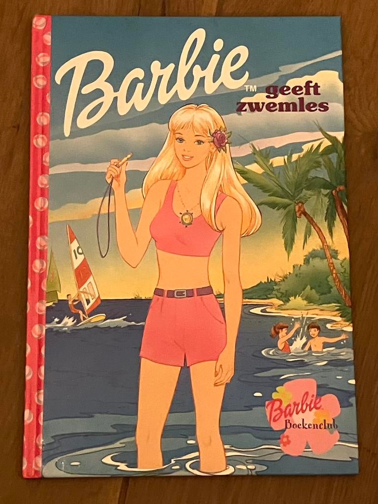 Barbie Boekenclub - Barbie geeft zwemles, Ophalen of Verzenden, Zo goed als nieuw, Fictie algemeen