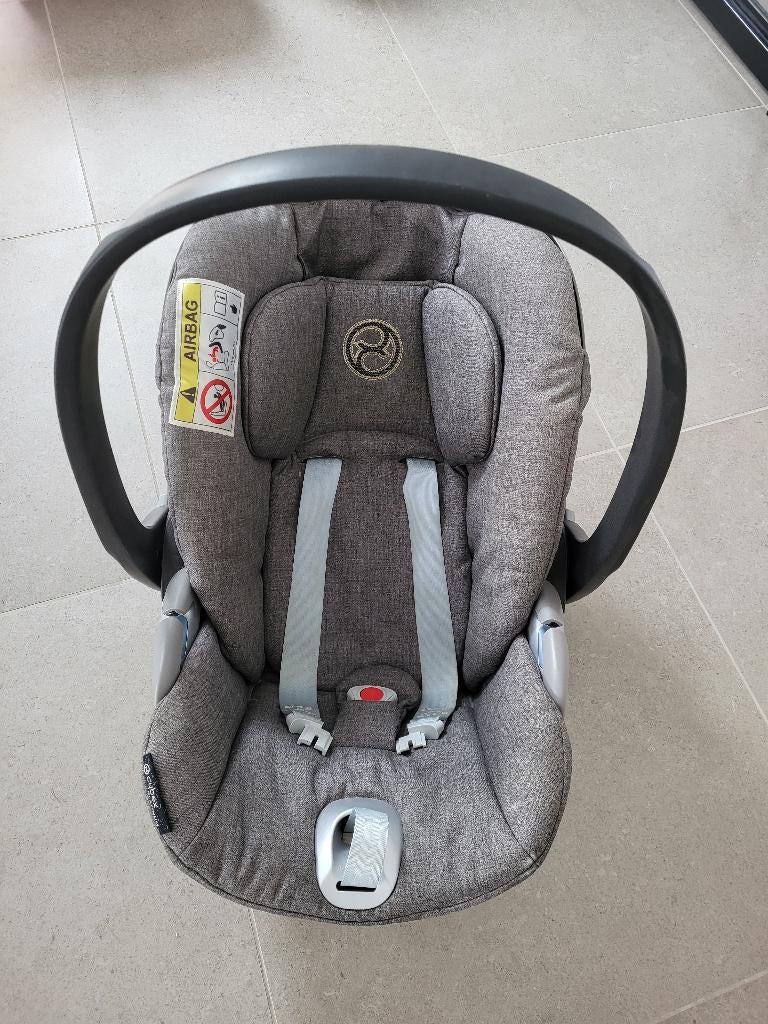 Cybex platinum, Autogordel of Isofix, Gebruikt, 0 t/m 13 kg, Slaapstand