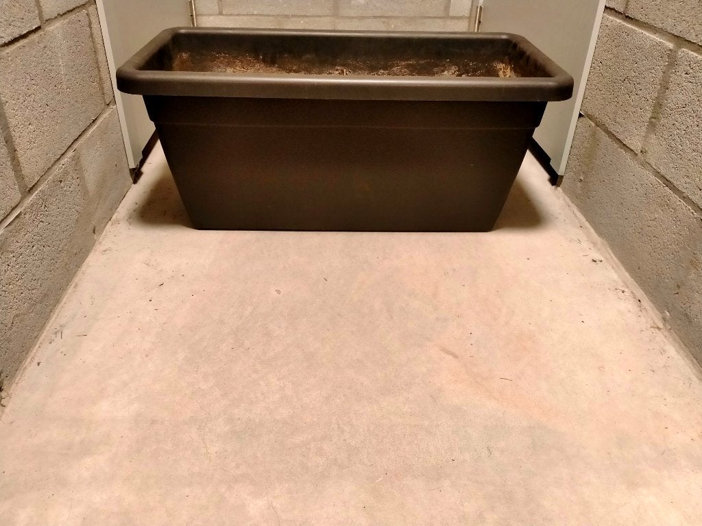 plantenbak, Tuin en Terras, Ophalen, Kunststof, Zo goed als nieuw, Binnen