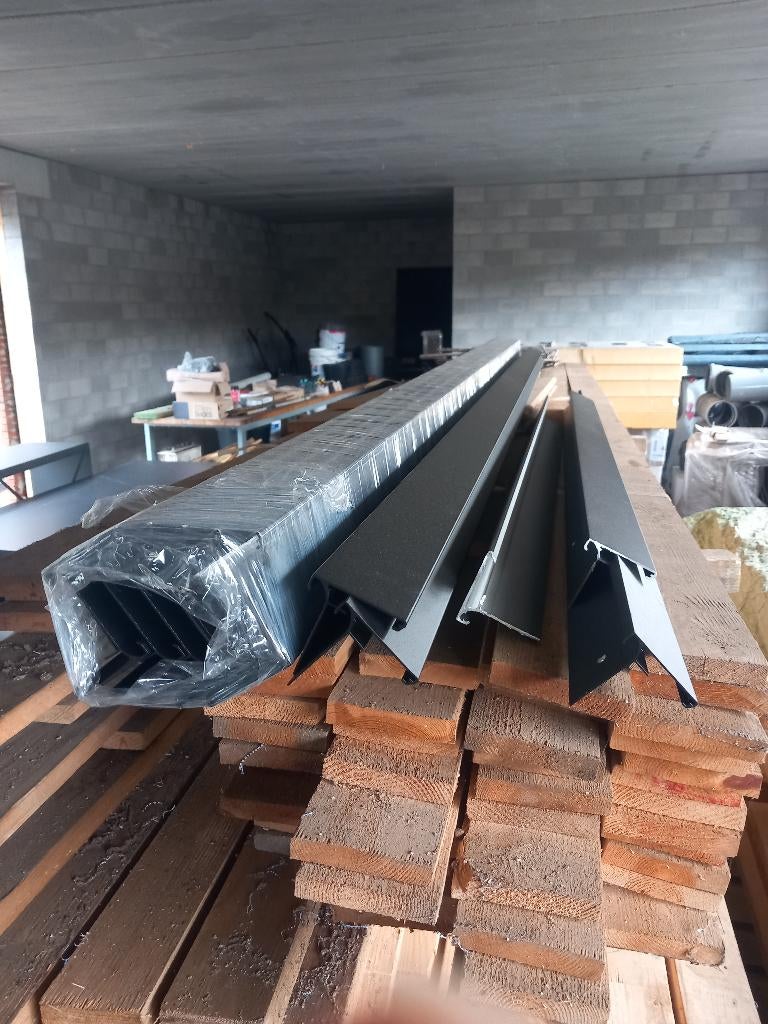 dakrand, Doe-het-zelf en Bouw, Dakpannen en Dakbedekking, Ophalen, Zwart, Overige typen, Nieuw