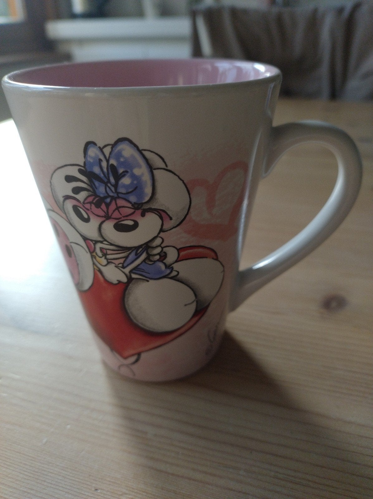 diddl beker vintage I love you Diddlina, Verzamelen, Ophalen of Verzenden, Diddl, Zo goed als nieuw