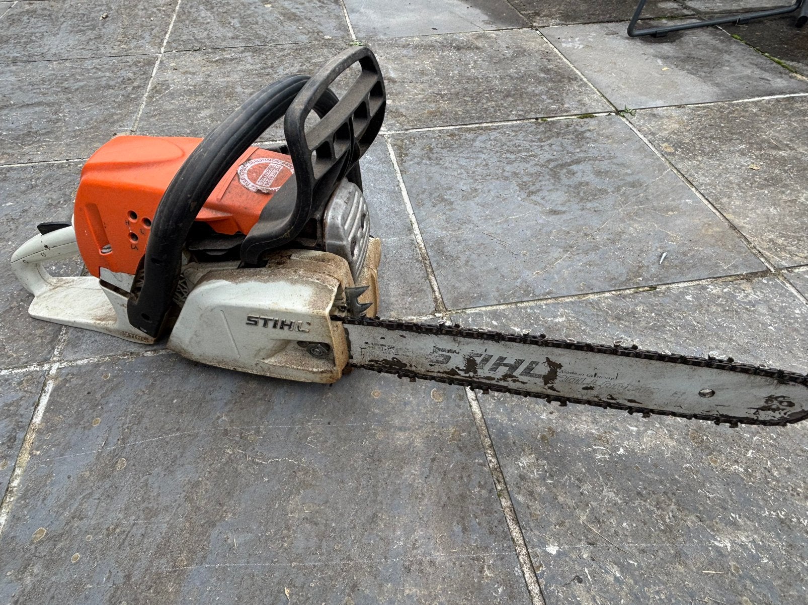 Stihl MS251, Ophalen, Gebruikt, Benzine