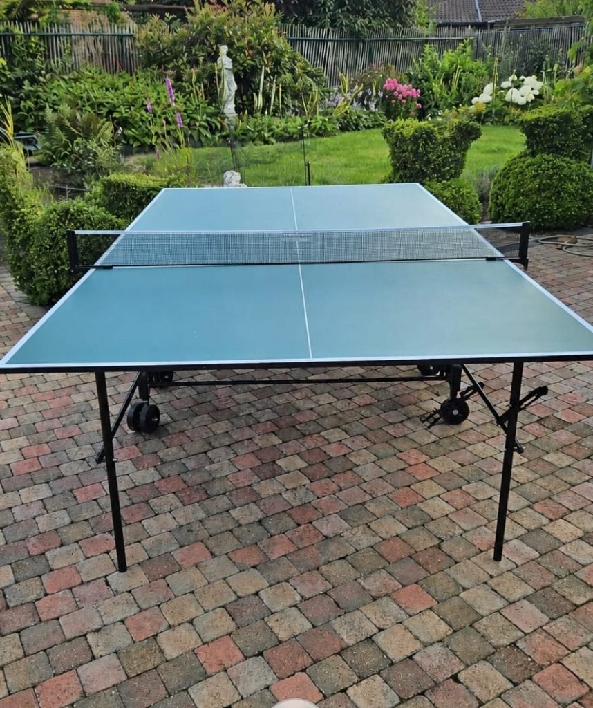pingpongtafel, Ophalen, Zo goed als nieuw, Overige typen, Verrijdbaar