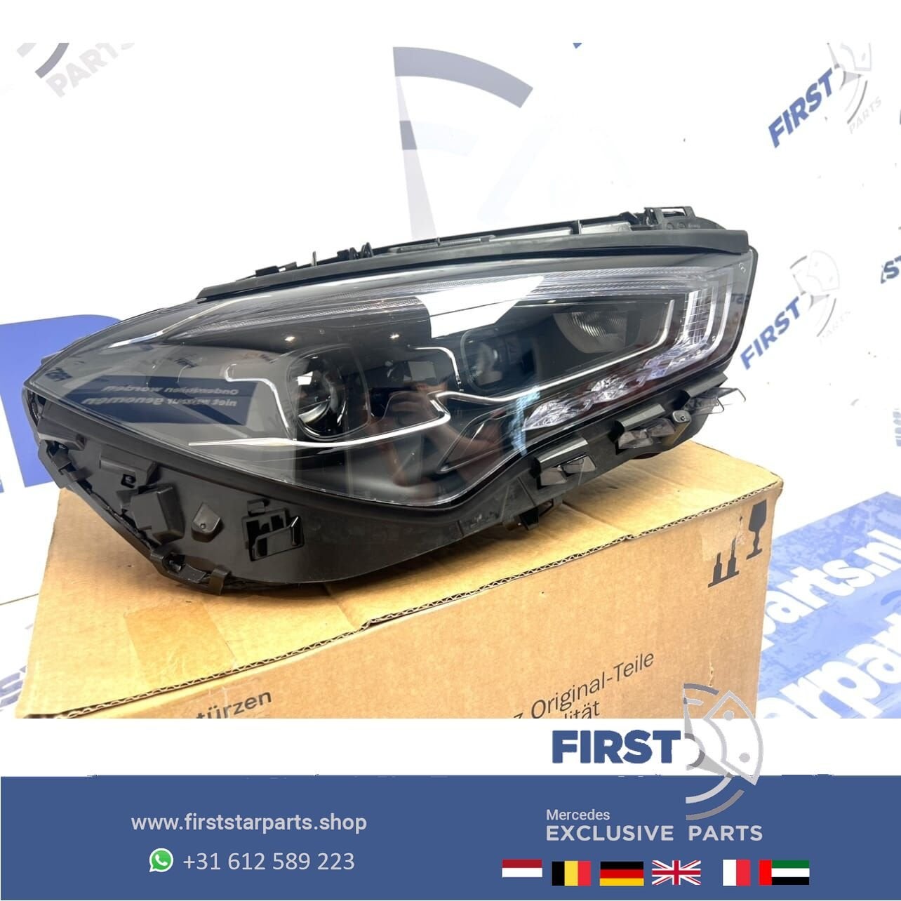 W118 CLA LED FACELIFT MULTIBEAM KOPLAMP RECHTS Mercedes ORIG, Gebruikt, -, Ophalen of Verzenden, -