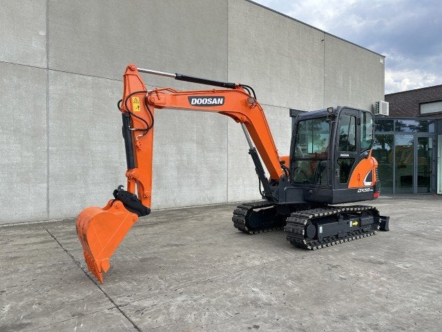 2020 Doosan DX55-9CN Midi-graafmachine, Graafmachine