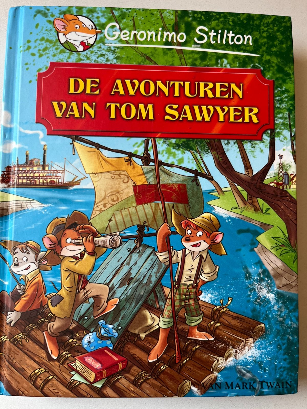 Geronimo Stilton - De avonturen van Tom Sawyer, Ophalen, Zo goed als nieuw, Geronimo Stilton