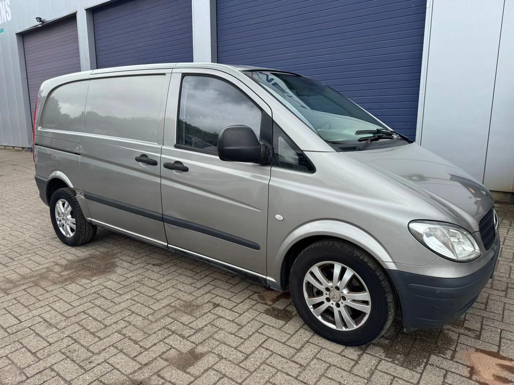 Mercedes-Benz Vito *AIRCO-BELGIAN VAN* (bj 2008), Autos, Camionnettes & Utilitaires, Argent ou Gris, Achat, Entreprise, 3 places