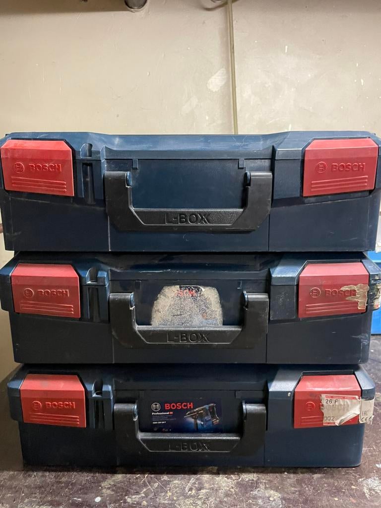 L-boxx Bosch (Sortimmo koffer) meer dan 3 stuks aanwezig !!!, Ophalen