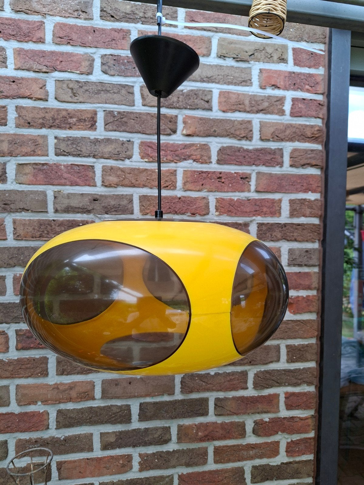 Lampe lustre  UFO Massive space age vintage seventies, Enlèvement ou Envoi