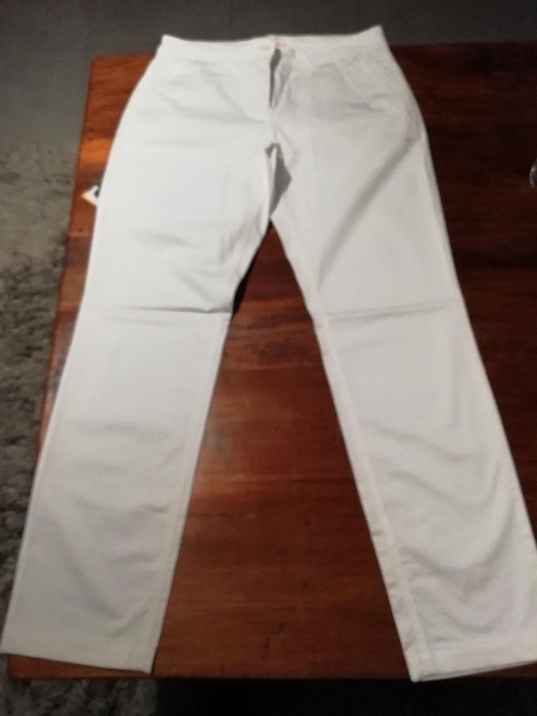 Witte toffe broek dames, Cambio, perfecte staat, Maat 38/40 (M), Cambio, Wit, Ophalen of Verzenden