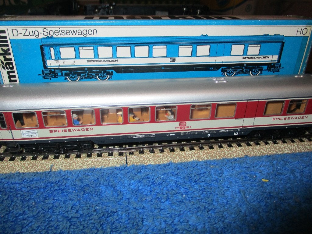 Marklin 4054 avec éclairage, Enlèvement ou Envoi, Comme neuf, Wagon, Märklin