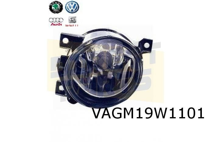 Seat/Skoda/Volkswagen mistlamp Links Origineel! 1S0941699, -, Verzenden, -, Nieuw