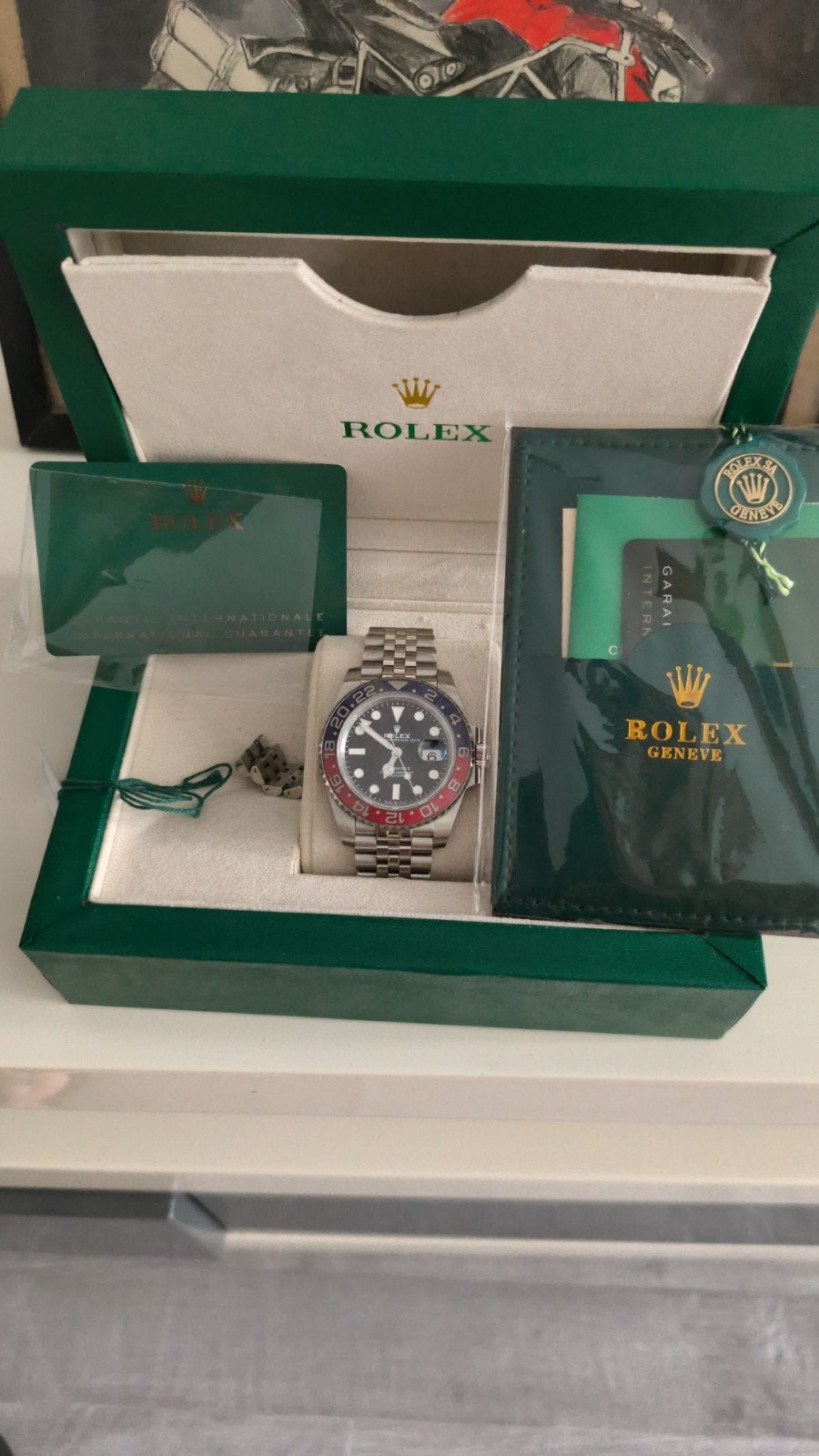 GMT Master Pepsi, Enlèvement ou Envoi, Rolex
