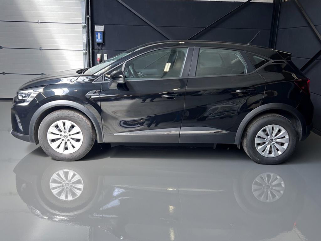 Renault Captur 1.0 benzine, bj2020, 42.000km. 1j garantie, Auto's, Renault, Stof, Euro 6, Zwart, Bedrijf