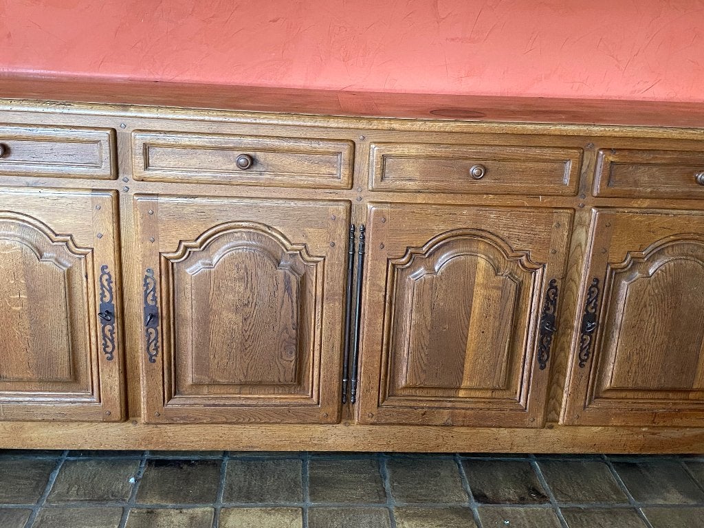 Eetkamer, Huis en Inrichting, Ophalen, Gebruikt, En chêne, 6 tot 8 stoelen