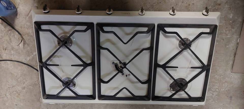 Smeg gaskookplaat van 90 cm - NIEUW (nooit gebruikt), Ophalen, Nieuw, Gas, 5 kookzones of meer