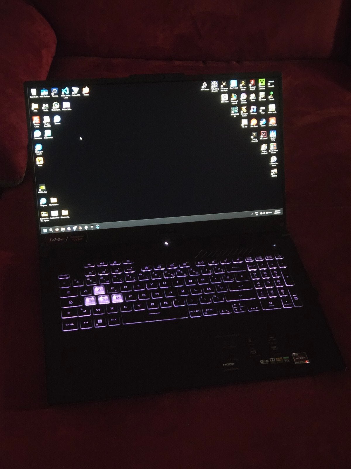 Asus TUF Gaming A17 FA707RW gamelaptop, Met videokaart, 32 GB, 14 inch, Ophalen of Verzenden