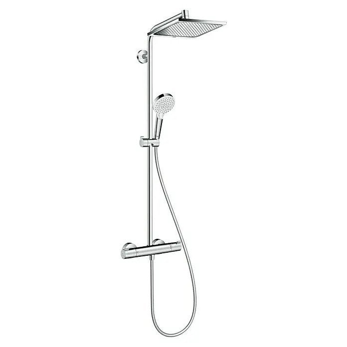 Hansgrohe Crometta E240 regendoucheset chroom - nieuw, Verzenden, Nieuw, Chroom, Douche