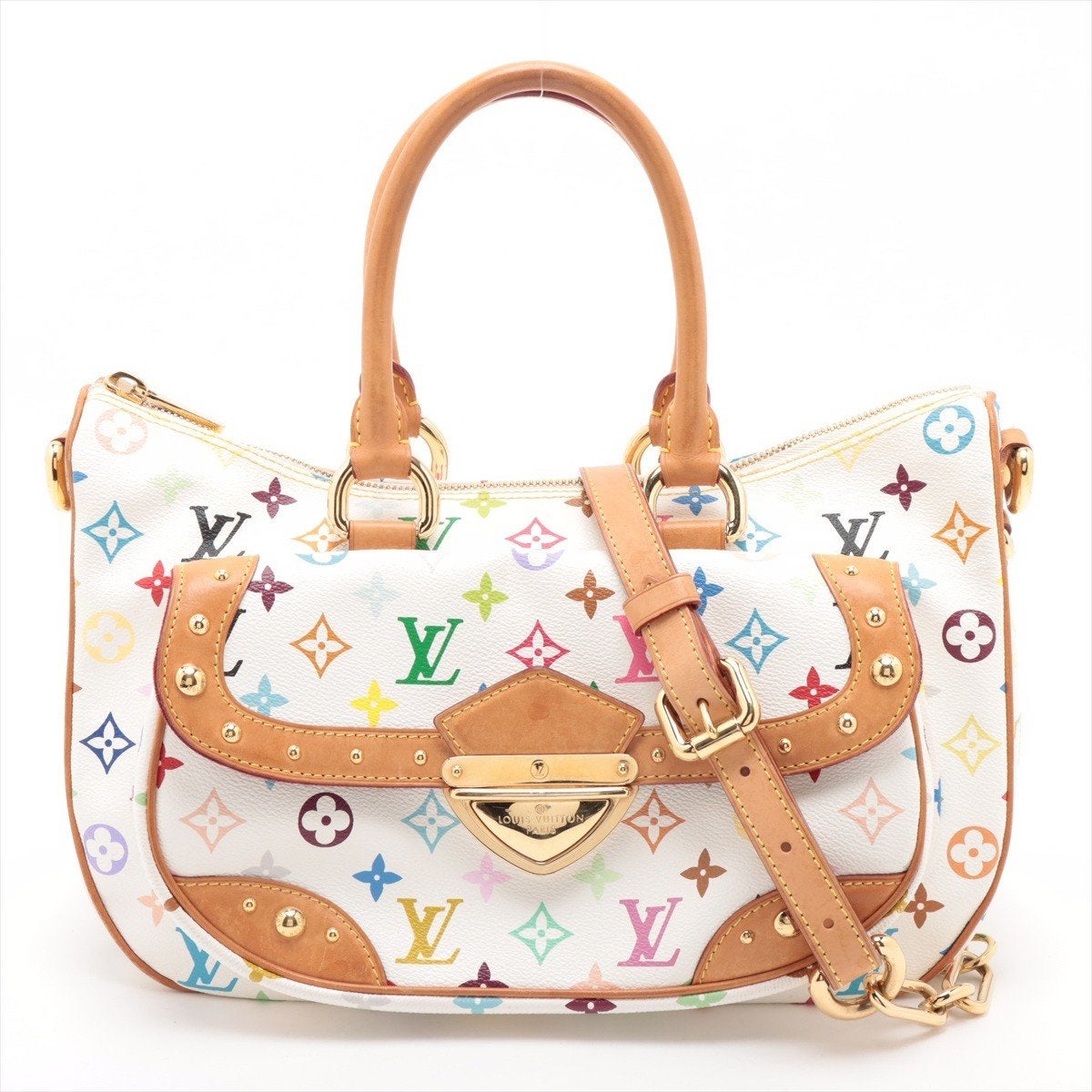 Louis Vuitton Rita tas met originele doos, Handtassen en Accessoires, Tassen | Damestassen, Verzenden, Zo goed als nieuw, Wit