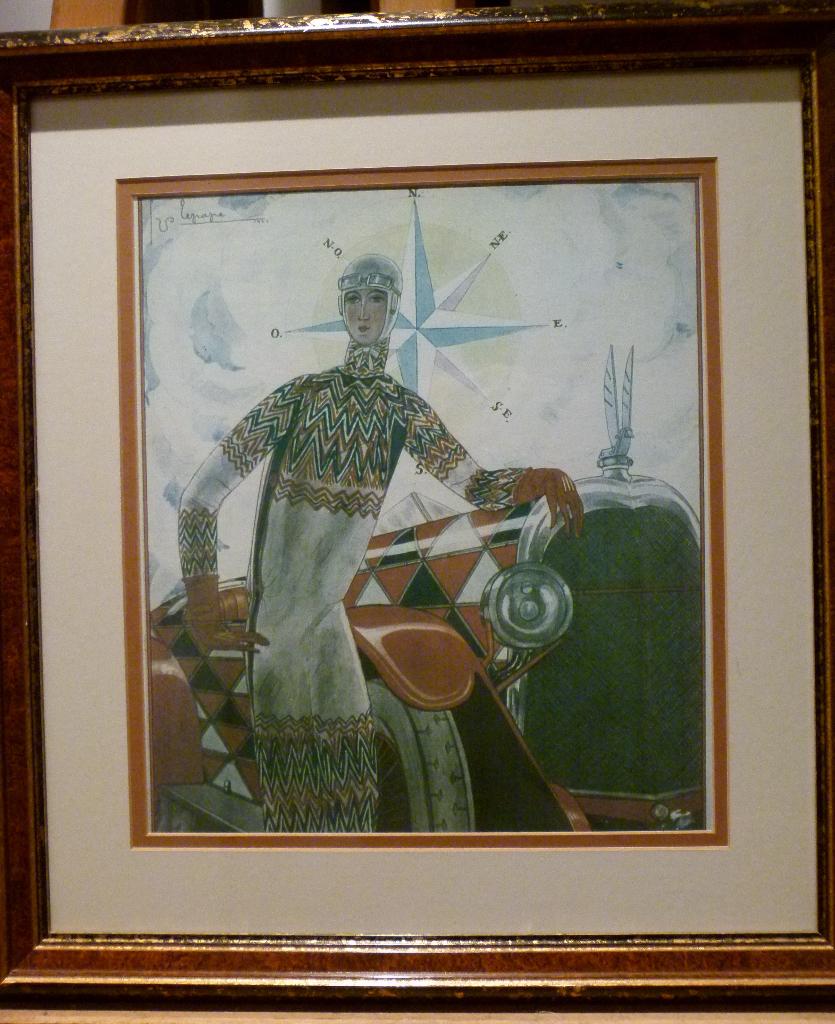 Repro Magazine VOGUE januari 1925, Ophalen, Gebruikt, 46 cm, Hout