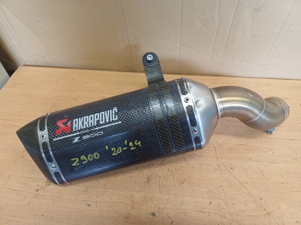 kawasaki z900 model '20-'24 akrapovic uitlaat demper carbon, Ophalen of Verzenden, Gebruikt