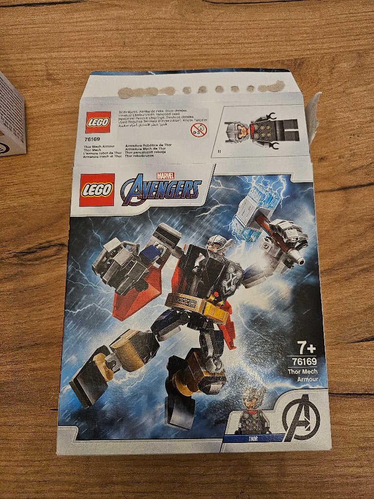 Lego 76169 Thor Mech Armor, Inclusief instructies, Marvel, Lego, Ophalen of Verzenden