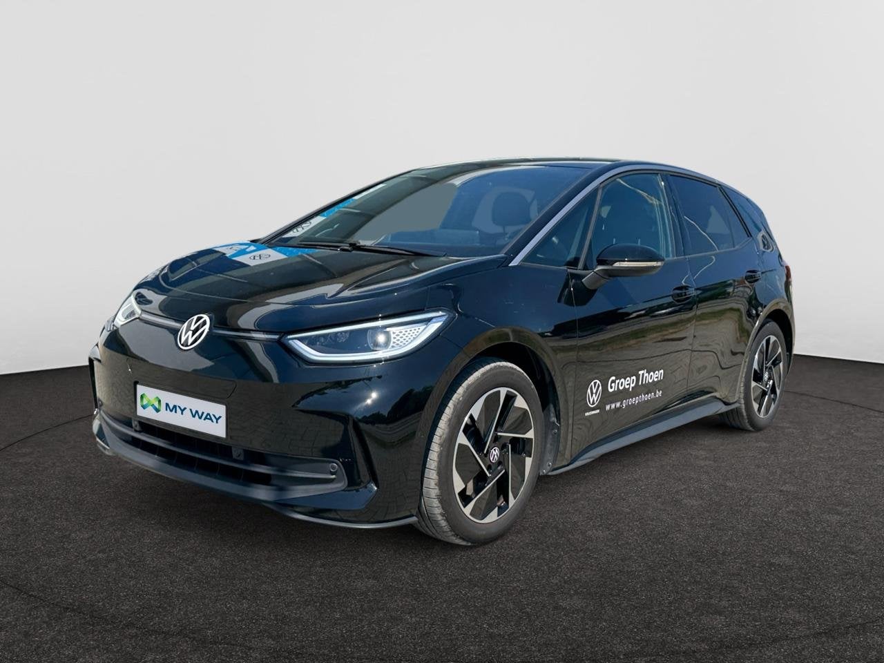 Volkswagen ID.3 59 kWh Pro Performance, Auto's, Automaat, ID.3, Zwart, Elektrisch