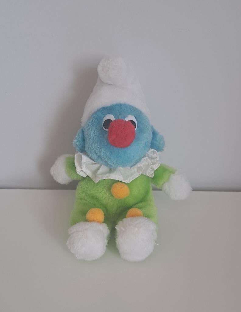 De Smurfen/Les Schtroumpfs - vintage knuffel - Peyo 1984, Kinderen en Baby's, Speelgoed | Knuffels en Pluche, Ophalen of Verzenden