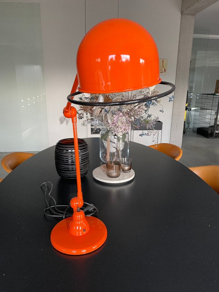 Jieldé bureaulamp oranje, Ophalen, Bureaulamp, Oranje, Met schakelaar