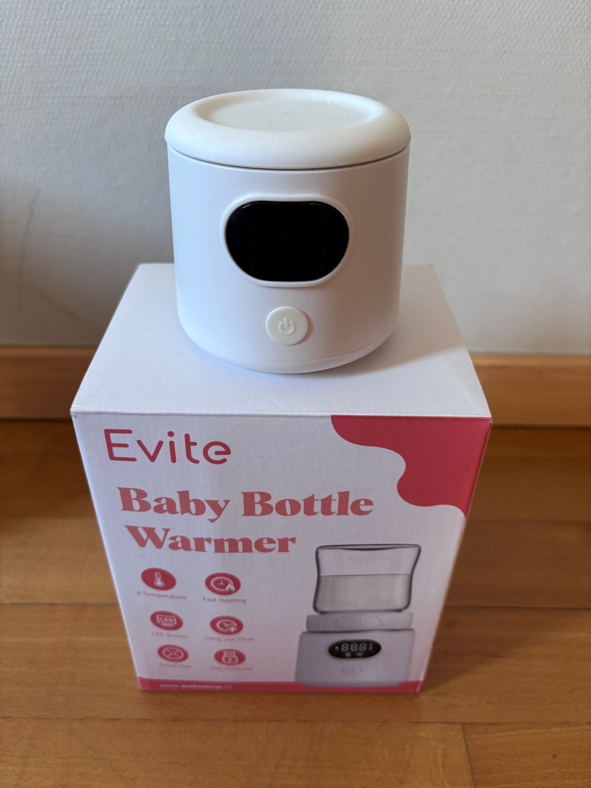 Draagbare flessenwarmer Evite, Ophalen, Gebruikt, Evite, Flessen- of potjesverwarmer