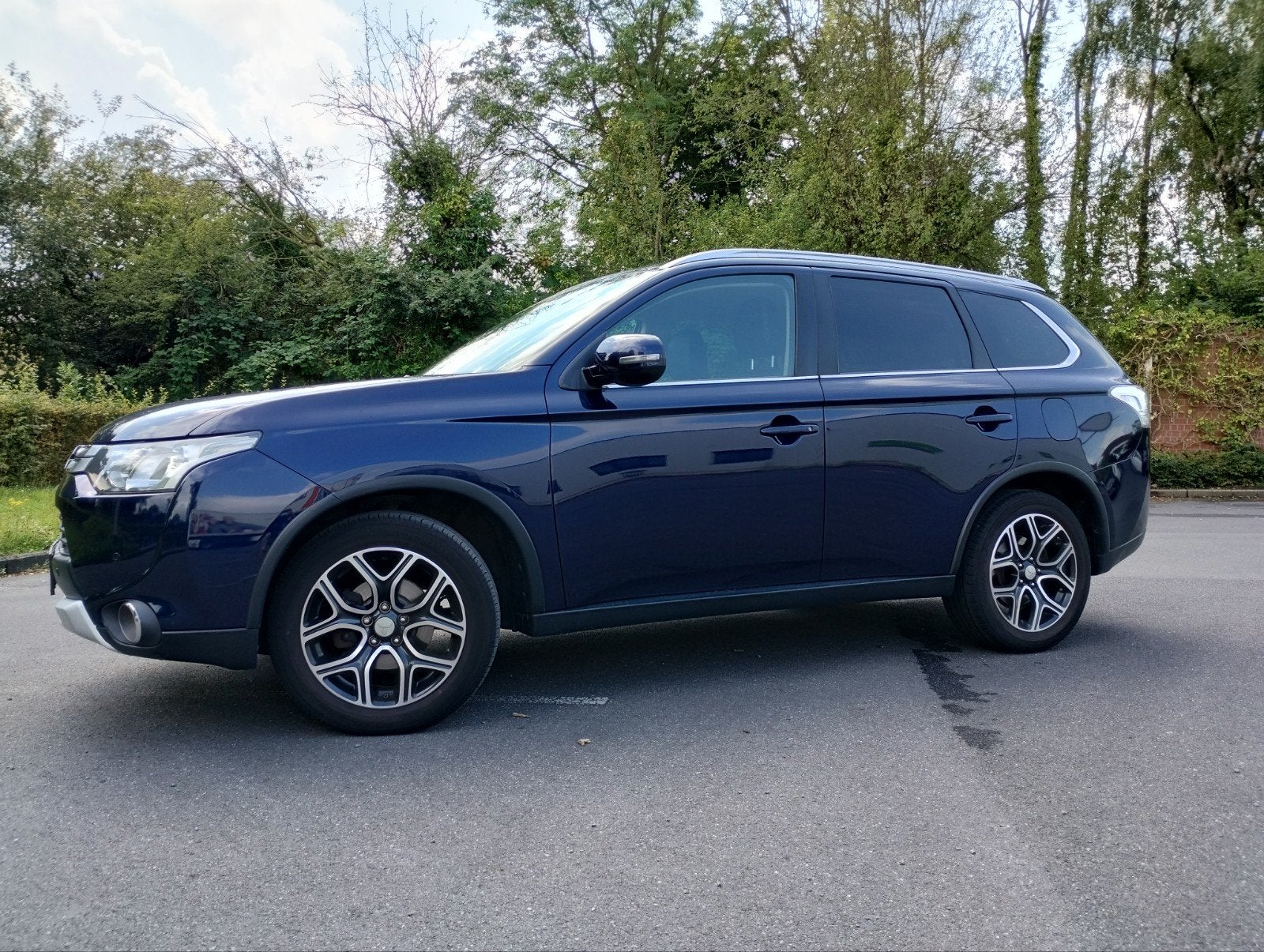 Mitsubishi Outlander 2.2 DI-D 4WD met 7 zitplaatsen, Auto's, Mitsubishi, Euro 5, Outlander, Blauw, 7 zetels