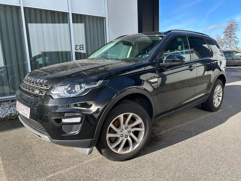 Land Rover Discovery Sport TD4 Aut. HSE MOTOR PROBLEEM, Auto's, Land Rover, Automaat, USB, Discovery Sport, Zwart