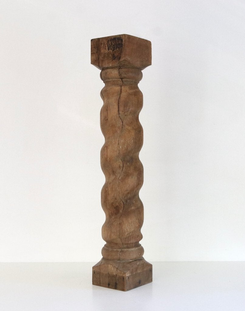 Antieke houten zuil, Enlèvement, Utilisé