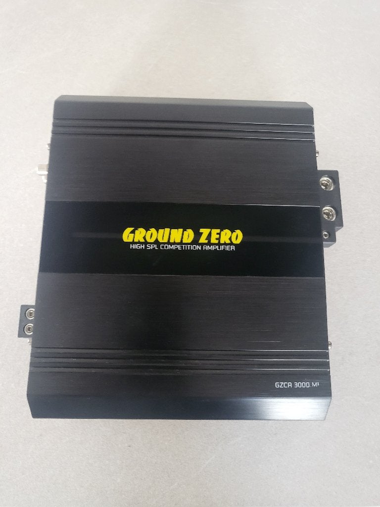 Ground zero versterker, Ophalen, Nieuw